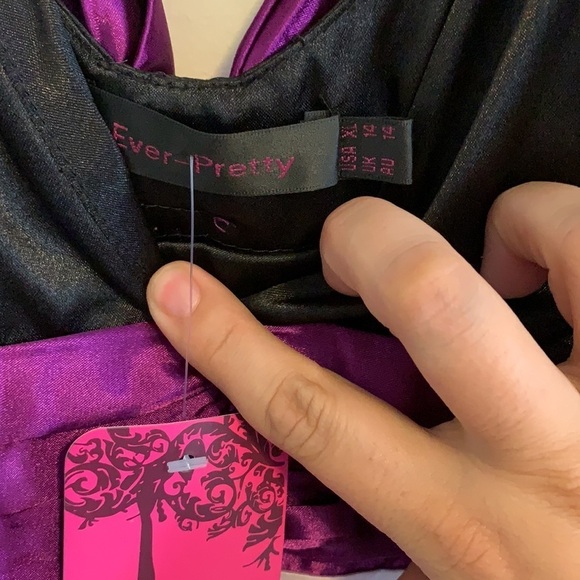 3/$15 - NWT floral gown - Picture 3 of 4